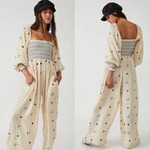XL Free People Dahlia Jumpsuit